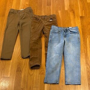 Boys' Pants Set - Brown and Blue